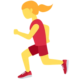 woman running