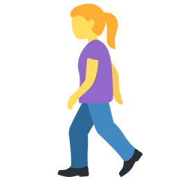 woman walking
