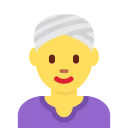 woman wearing turban