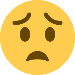 worried face