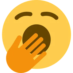 yawning face