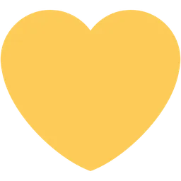 yellow heart
